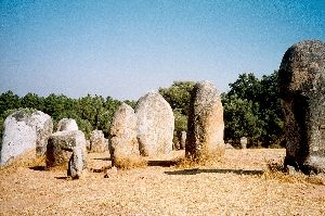 Alentejo, stenencirkel Cromeleque dos Almendres