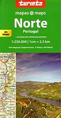 Wegenkaart Noord-Portugal