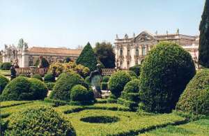 ( Lissabon omgeving) Tuinen en paleis van Queluz