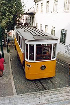 Tram Lissabon, Portugal