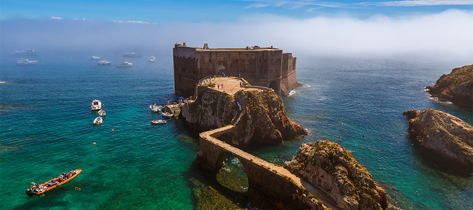 Berlenga eiland Portugal