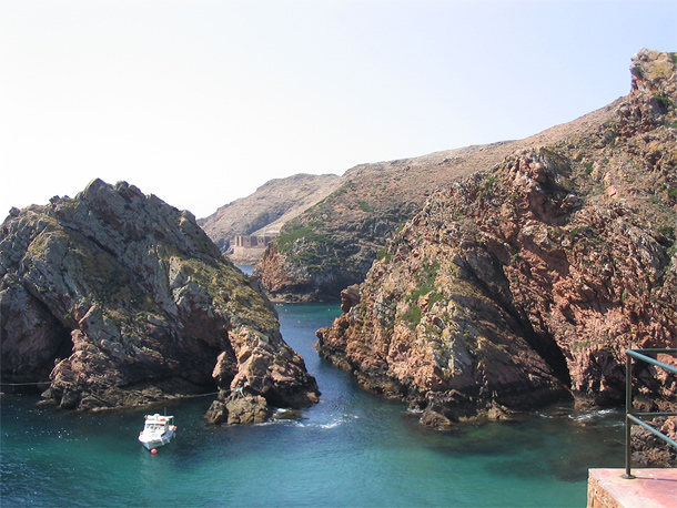 Berlenga eiland rotsen