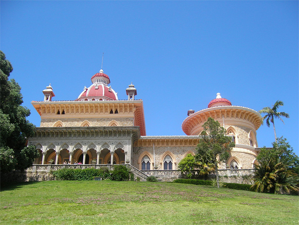 Het paleis van Monserrate in Sintra