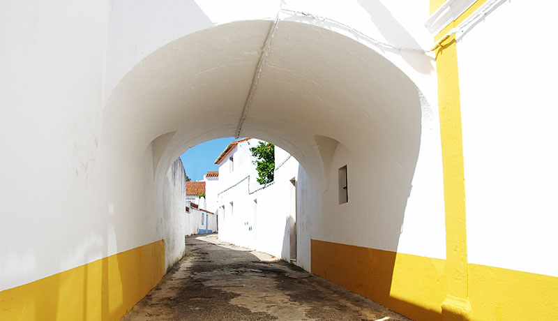 Oud straatje in Beja