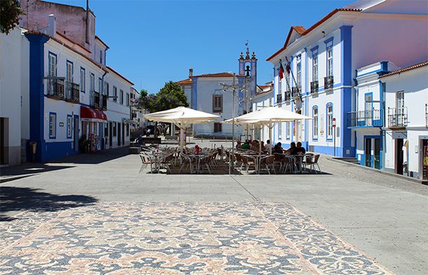Het stadje Arraiolos