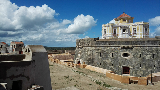 Het prachtig gerestaureerde Forte da Graça, Elvas