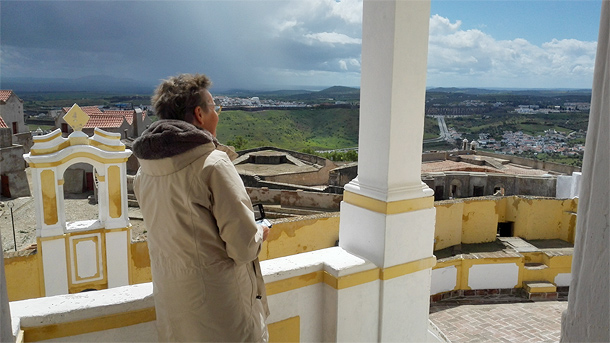 Het Aquaduct van Amoreira in Elvas