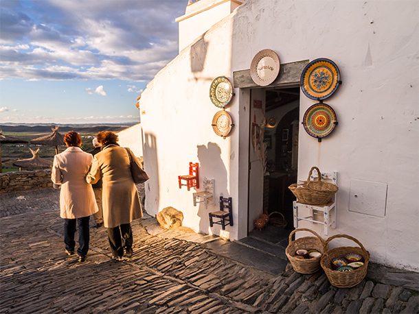 Souvenirwinkel in Monsaraz, Alentejo