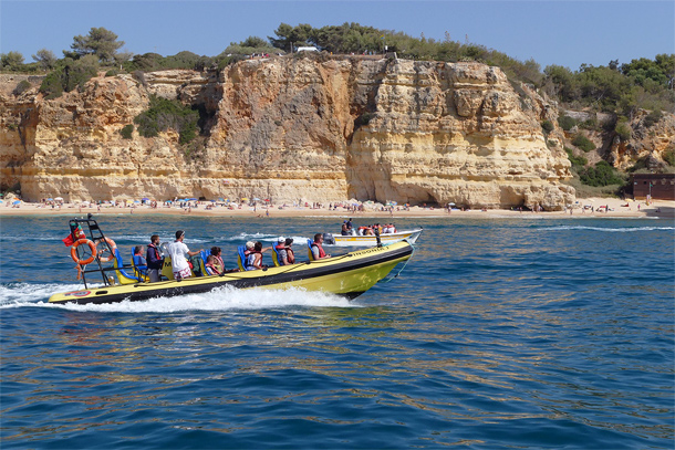 Excursie Algarve met de boot
