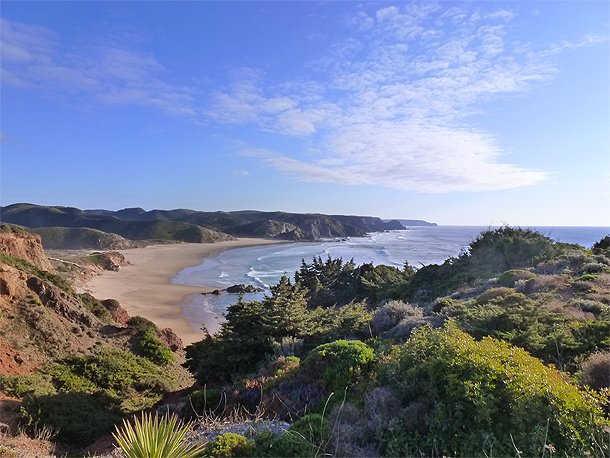 Costa Vicentina, natuurpark zuidwest kust Algarve