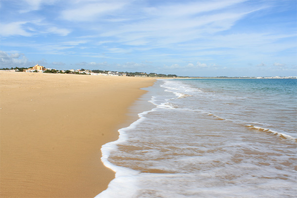 Meia Praia bij Lagos, Algarve