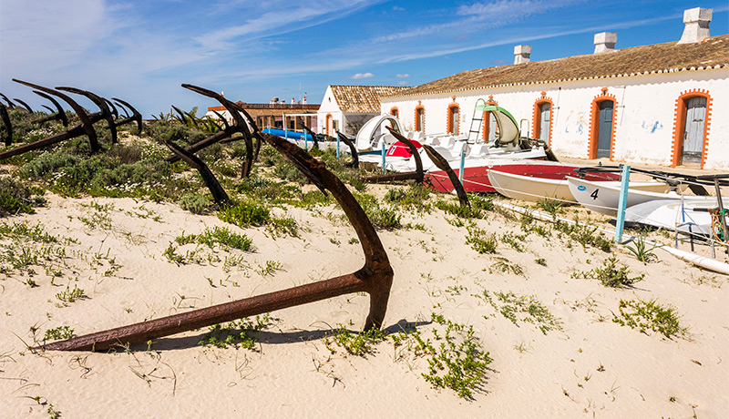 Praia do Barril, prachtig strand in de Algarve