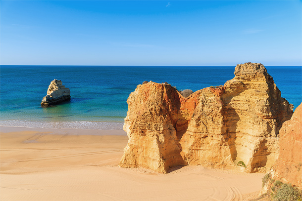 Praia da Rocha bij Portimão