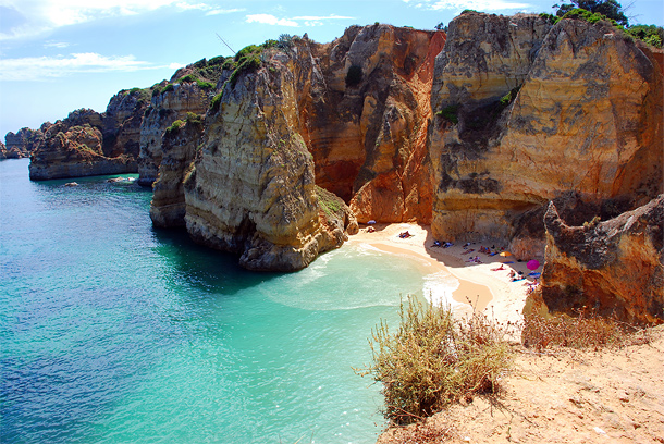 Praia Dona Ana bij Lagos, Algarve