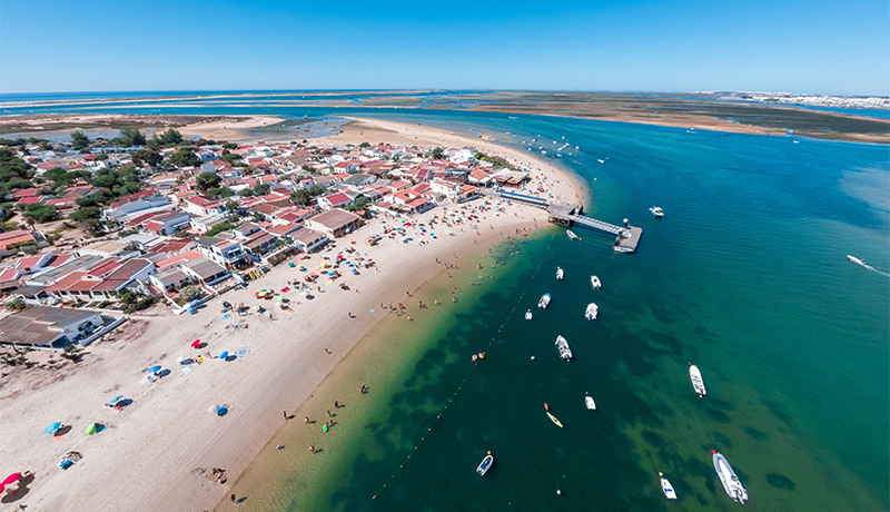 Ilha da Armona in natuurgebied Ria Formosa