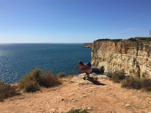 klifwandeling Algarve