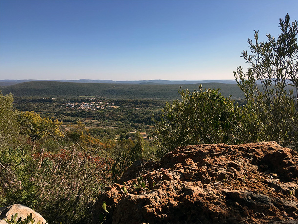 Uitzicht over de Algarve