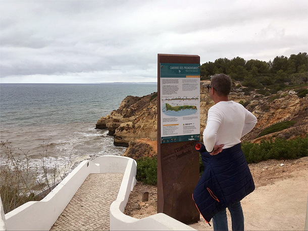 Wandelroute Caminho dos Promeontório