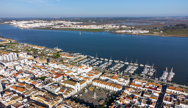 Luchtfoto Vila Real de Santo António