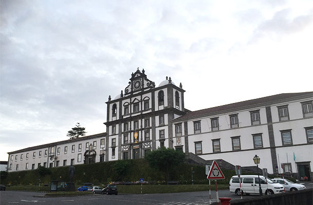 De kerk Igreja São Salvador in Horta