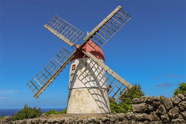 Windmolen op Graciosa