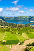 Het eiland São Miguel, Azoren