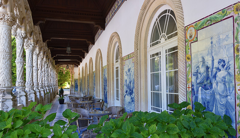 Azulejos in het paleis van Buçaco