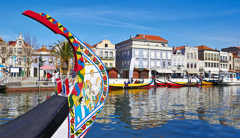 Aveiro, het Venetië van Portugal in Beiras