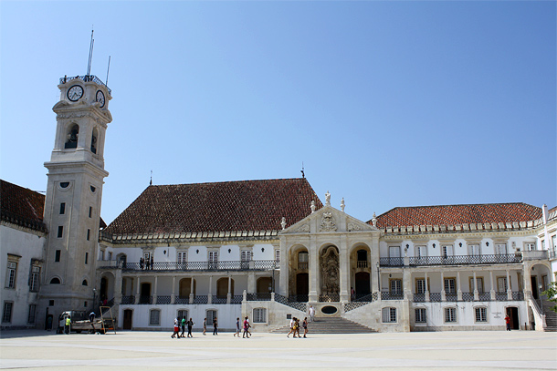 De universiteit van Coimbra