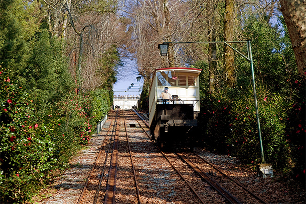 De funicular van Bom Jesus do Monte