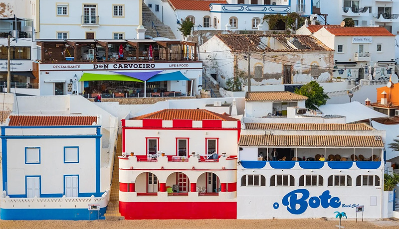 Authentieke huisjes en restaurants in Carvoeiro