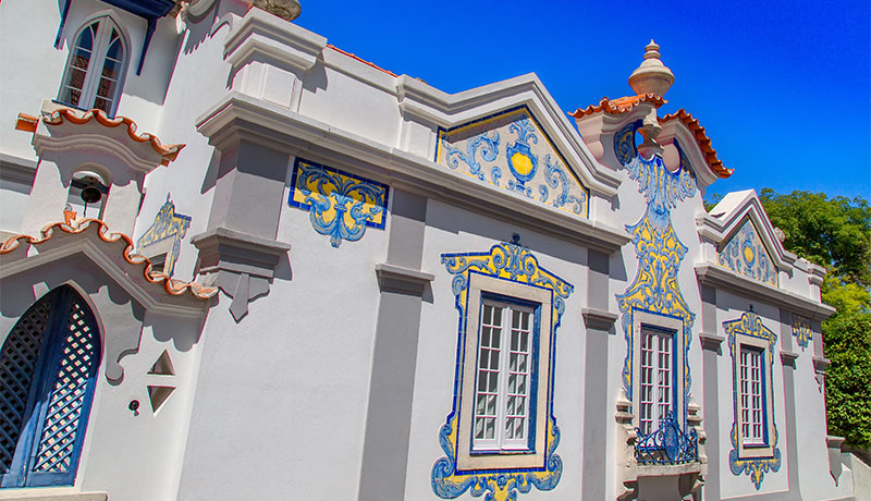 Bijzondere gevel in Cascais