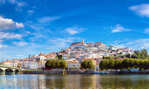 Uitzicht over Coimbra