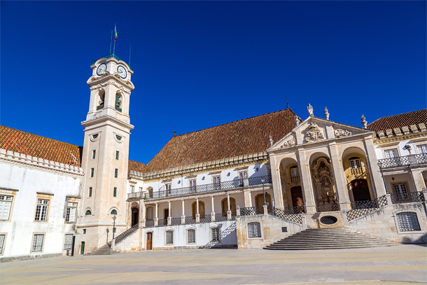 De universiteit van Coimbra