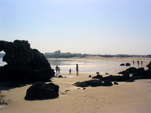 Het strand van Baleal