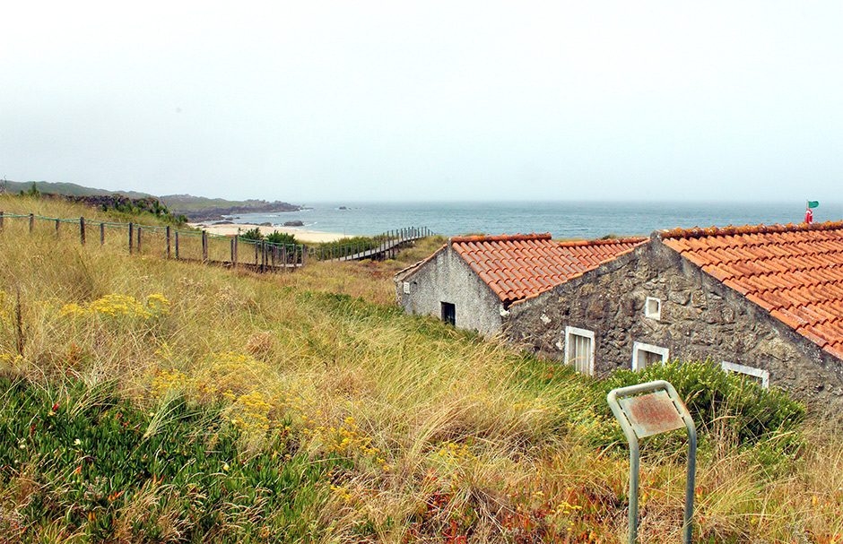 Praia do Paçô, noord van Viana do Castelo