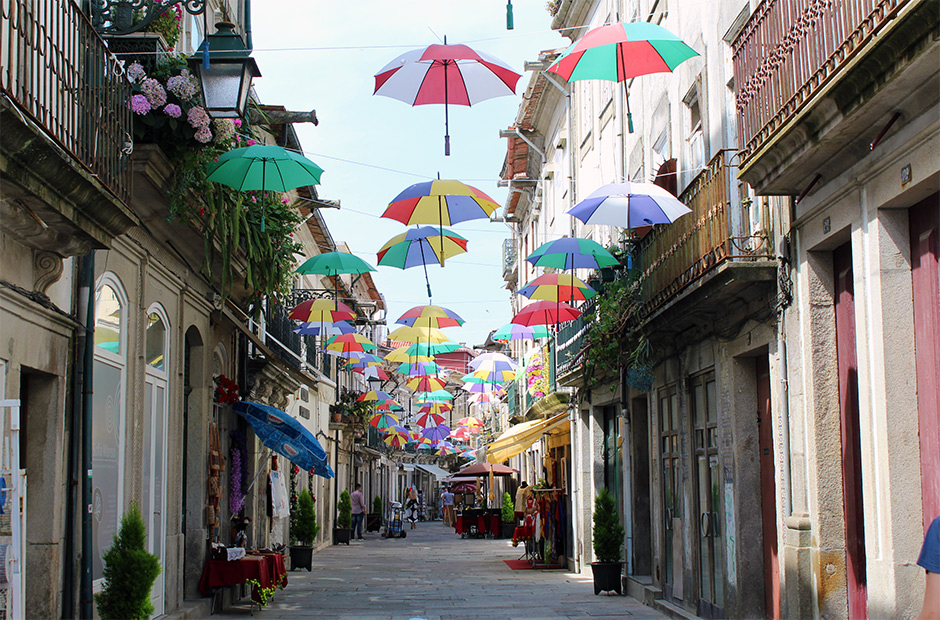 Gezellig oud straatje in Viana do Castelo