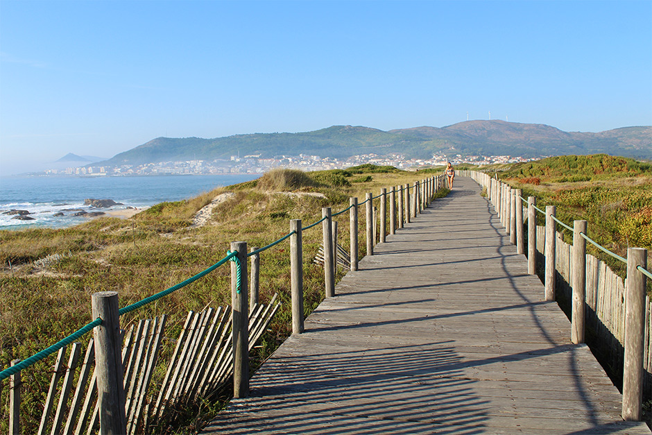 De Ecovia do Litoral Norte, even ten zuiden van Vila Praia de Âncora