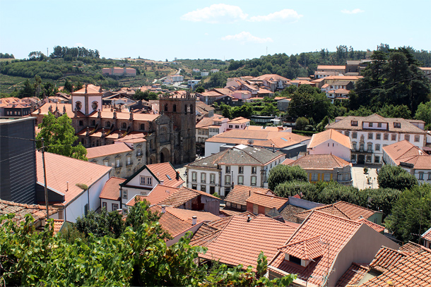 Uitzicht vanaf het kasteel van Lamego