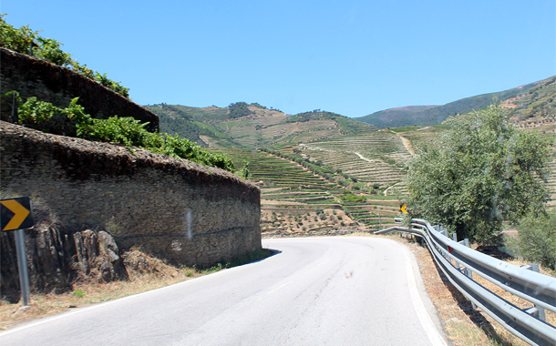 N222 van Pinhão naar Peso da Régua