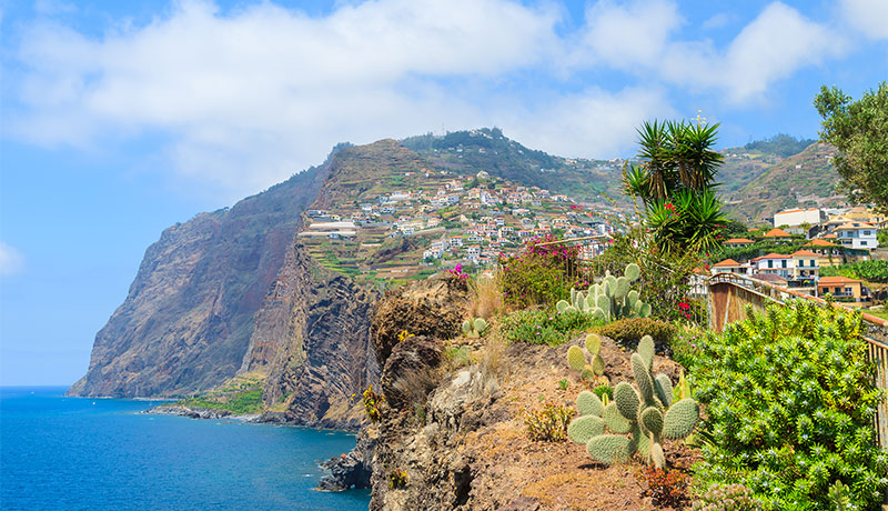 Het eiland Madeira van Portugal