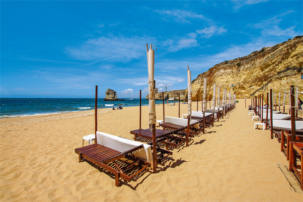 Strand bij Ferragudo