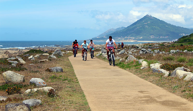 Fietsen aan de Portugese Costa Verde