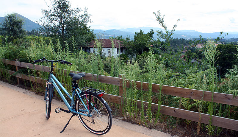 Ecopista fietsroute in Noord-Portugal