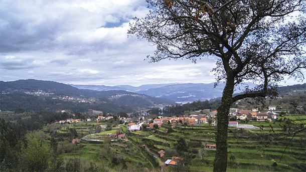 Mooi uitzicht, ecopista Linha d Vouga