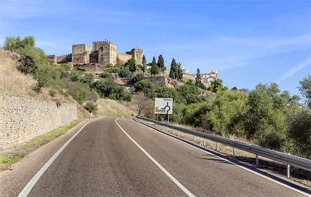 Weg naar Monsaraz, Alentejo