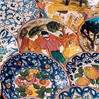 Portugees keramie, beschilderde borden