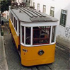 Tram in Lissabon