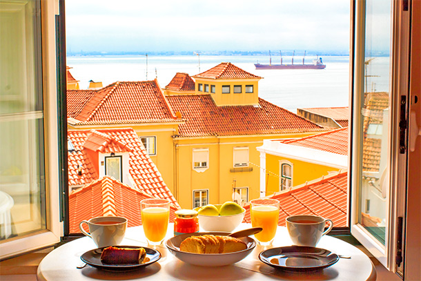 Bed and breakfast in Lissabon
