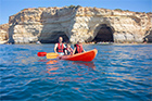 Kajakken met kinderen in de Algarve